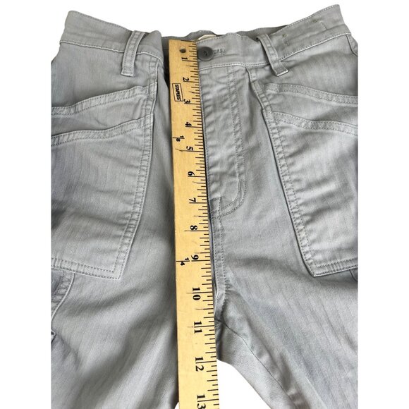 Madewell 90s Straight Cargo Pants Gray Comfortable Fit Casual Style Size 24 - Picture 8 of 16